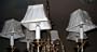 8, MINI, SHADES, for, CHANDELIER, or, CANDLE LIGHTS, OFF-WHITE, CLIP-ON, LAMP SHADE, for, CANDELABRA BULBS, NEW, SMALL SHADES, HEAVY DUTY, LAMP SHADE, with, DOUBLED, SILK CREAM, FABRIC, MINI SHADES, for, UPDATING YOUR HOME, LIGHT, SHADE, 3" SQUARE TOP, 5" SQUARE BOTTOM, 4" TALL, HIGH QUALITY, LIGHT SHADES, at BELOW, WHOLESALE, PRICES, UPC609722846769