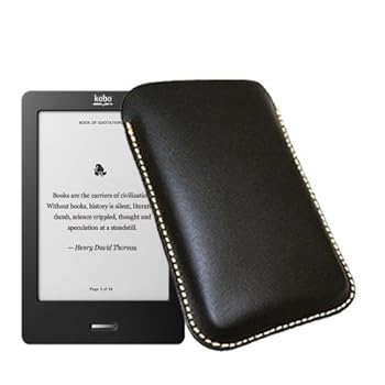 Kobo Touch Edition E-book Reader Housse Lecteur Ebook Etui Liseuse eReader Protection Livre électronique Pochette en cuir Kobo Touch Edition E-book Reader Housse Lecteur Ebook Etui Liseuse eReader Protection Livre électronique Pochette en cuir