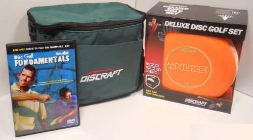 Discraft Deluxe Disc Golf Gift Set - Green Bag