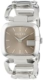 Gucci Women's YA125402 G-Gucci Medium Brown Dial Steel Bracelet Watch