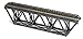 Code 100 Nickel Silver Deck Truss Bridge Kit HO Scale Atlas Trains