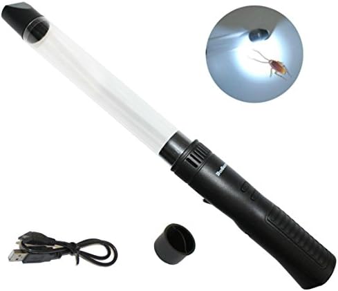 BugSucker Rechargeable Bug Vacuum Spider Catcher with LED Light (Battery Included) + USB Recharger Most Powerful Humane Bug Catcher