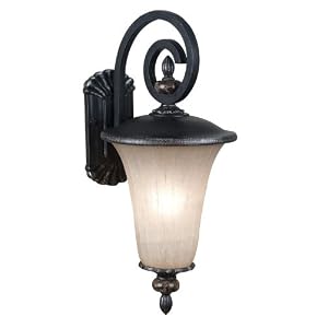 Kenroy Home 10171MBZ Leafston Lantern, Mercury Bronze, Medium by Kenroy Home