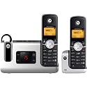 Motorola DECT 6.0 Cordless Phone with 2 Handsets, Digital Answering System and DECT 6.0 Headset L903