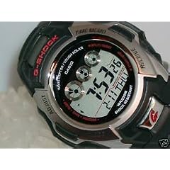 Casio G-Shock Men's Digital Watch GW-500E-1VER With Solar Powered Radio Controlled Resin Strap