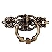 ULTNICE 10pcs Vintage Pull Handle Knobs For Kitchen Cabinet Cupboard Dresser Door With Drawer Ring (Antique Brass)