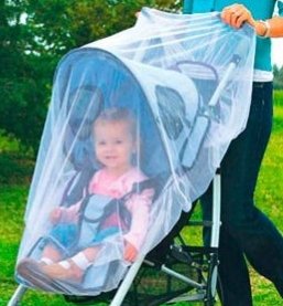 Munchkin Stroller Netting, White