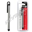 Mybat Stylus Pen for BlackBerry Storm, UTStarcom QuickFire, Motorola ZN4, Apple iPhone 3G, iPhone, iPod Touch, T-Mobile HTC G1, Fuze, Touch Pro, LG Incite, Dare, Samsung Delve, Omnia, Eternity, Instinct - Black-Silver