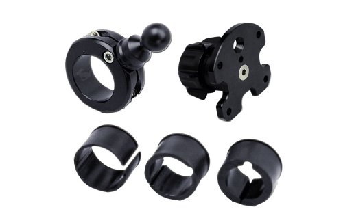 reviews Techmount 4-30912-B-ZUMO - Universal Motorcycle Handlebar Mount Kit - Black - Garmin ZUMO - Adapter for all Garmin Zumo cradles