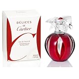 DELICES DE CARTIER by Cartier for WOMEN: EDT .16 OZ MINI (note* minis approximately 1-2 inches in height)