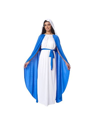 Biblical Mary Adult Costume Size 8-10 Medium