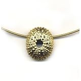18K Gold Sea Urchin Necklace by Suz Andreasen, MADE IN AMERICA