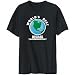 T-Shirt Mens Black  WORLD'S BEST Nuclear Medicine Technologist - globe  Occupations