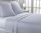 Hotel Fine Linens Mercerized King Cotton Blanket, Platinum