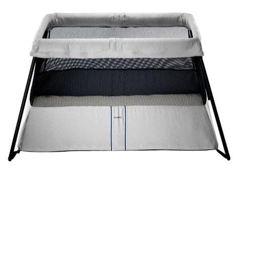 BabyBjorn SILVER Travel Crib Play Light Pen Quick Fold