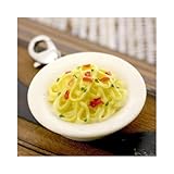 パスタミニチュアマスコット(ペペロンチーノ)