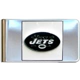 NFL New York Jets Steel Money Clip