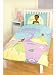 Disney Princess The Princess and the Frog Duvet Cover and Pillowcase 'Tiana' Design
