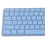 Rasfox KeyBoard Cover Skin for iMac/Mac Pro G5 Ultrathin - Color Blue