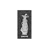 University of Kentucky UK Golf Bag P451 Pendant (Silver)