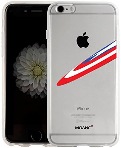 iPhone 6 Plus Art Skin Jelly Case Moanc Art Skin Case for iPhone 6 + (captain shield)