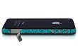 Verizon iPhone 4 Sparkling Glitter Vinyl Antenna Wrap, Sparkling Turquoise