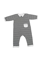 Pasito a Pasito Pelele Rayas (Gris)