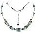 Vitrail Swarovski Crystal Sterling Silver 16" 18" 20" 22" 24" Necklace