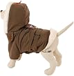 Petego Dogrich Siberian Winter Dog Coat, Mocha, 12 Inches