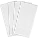 DII Basic Terry Collection Waffle Dishtowel Set, 15x26, Solid White, 4 Piece