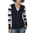 Mossimo Supply Co. Juniors Boyfriend Cardigan - Ebony/Dogbone
