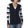 Mossimo Supply Co. Juniors Boyfriend Cardigan - Ebony/Dogbone