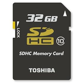 Toshiba 32Gb Class 10 Secure Digital High Capacity Card (THNSH032GTRT)