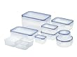 EMSA 505351 CLIP & CLOSE 9-teiliges Set transparent