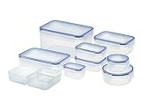EMSA 505351 CLIP & CLOSE 9-teiliges Set transparent