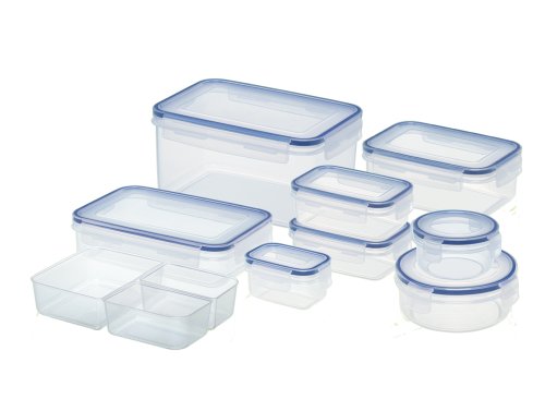 EMSA 505351 CLIP & CLOSE 9-teiliges Set transparent