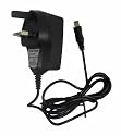 Electronix291 - Mains Travel Wall UK 3 Pin Charger Ac adapter For Blackberry Strom 9500 9530 Black