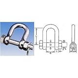 SBMシャックル SBM-28 A-2093 使用荷重:4000kgf