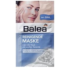 Balea Reinigende Maske Porenverfeinernd, 2er Pack (2 x 16 ml)