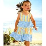Little Girls Clothes BLUE SPRING Dress LE TOP Boutique Girl 12M-6X