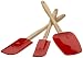 Le Creuset Amazon.com Exclusive 3-Piece Silicone Spatula Set, Cherry Red
