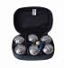Suchen : Mini-Boule-Set mit Stahlkugeln und Nylontasche