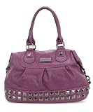 Melie Bianco Pyramid Satchel – Berry Reviews Melie Bianco Pyramid Satchel – Berry Reviews