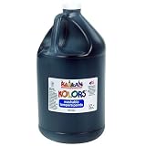Kaplan Kolors Washable Paint - Black (1 gallon)