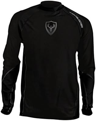 Robinson Outdoor Products Scent Blocker Trinity 1.5 Long Sleeve Shirt, Black, Large