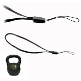 Trageriemen Tragegurt Handschlaufe Schlaufe Armband Nylon für Handy , Camcorder , Camera , MP3 Player , etc. von BLISTERLAND , Gesamtlänge: 17 cm. , Tragegewicht: bis zu 1 kg. , Farbe: Schwarz