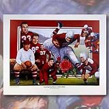 Coming up Roses (1937-1948) 100 Years of Nebraska Football Print - 4 in a Series of 7
