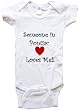 SOMEONE IN PONTIAC LOVES ME - PONTIAC BABY - City Series - White, Blue or Pink Onesie / Baby T-shirt