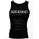 Bridesmaid Juniors Tank Top, Trendy Bridesmaid Juniors Boy Beater