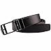 squaregarden Leather Belts for Men,Ratchet Dress Belt with Automatic Sliding Buckle